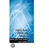 English Verse door William James Linton