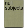 Null Subjects door Jose A. Camacho