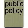 Public Policy door Matthew A. Cahn