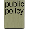 Public Policy by Joseph Stewart