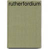 Rutherfordium door Ronald Cohn