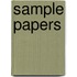 Sample Papers