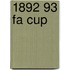 1892 93 Fa Cup