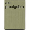 Aie Prealgebra door Aufmann