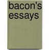 Bacon's Essays by William Aldis Wright