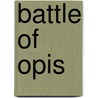Battle of Opis door Ronald Cohn