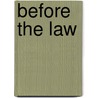 Before the Law door Cary Wolfe