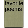 Favorite Poems door Henry Wadsworth Longfellow