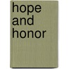 Hope and Honor by Jann Robbins