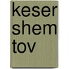 Keser Shem Tov door Rabbi Yehoshua Starrett