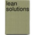 Lean Solutions