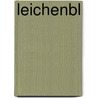 Leichenbl by Simon Beckett