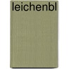 Leichenbl by Simon Beckett