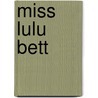 Miss Lulu Bett by Zona Gale