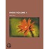 Paris Volume 1