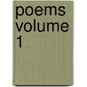 Poems Volume 1 door Matthew Arnold