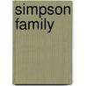 Simpson Family door Ronald Cohn