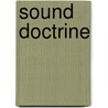 Sound Doctrine by R. L Whiteside