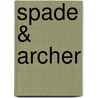 Spade & Archer door Joe Gores