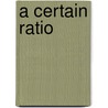 A Certain Ratio door Ronald Cohn