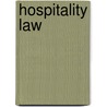 Hospitality Law by Ronald Cohn