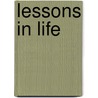 Lessons In Life by Timothy Titcomb