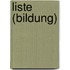 Liste (Bildung)