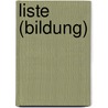 Liste (Bildung) door Quelle Wikipedia