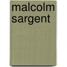 Malcolm Sargent by Ronald Cohn