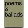 Poems & Ballads door Thomas Bird Mosher