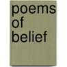Poems of Belief by Theodore Chickering Williams