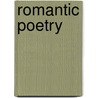 Romantic Poetry door Michael O'Neill