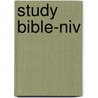 Study Bible-niv by Zondervan