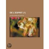 de L'Esprit (1) by Claude Adrien Helv Etius
