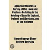 Agrarian Tenures by George Shaw-Lefevre Eversley