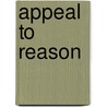 Appeal to Reason door Ronald Cohn