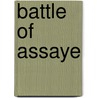 Battle of Assaye by Ronald Cohn