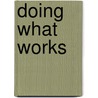Doing What Works door Judy Tilton Brunner