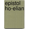 Epistol Ho-Elian door James Howell