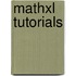 Mathxl Tutorials
