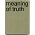 Meaning of Truth