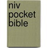 Niv Pocket Bible door New International Version