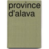Province D'Alava by Source Wikipedia