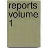 Reports Volume 1 door London Guy'S. Hospital