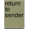 Return To Sender door Zoe Barnes