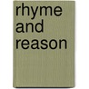 Rhyme and Reason by Sylvia Wright-Noble
