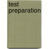 Test Preparation door Delmar Learning
