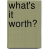 What's it Worth? door Sfl Materials Llp