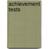 Achievement Tests by Bieg