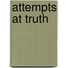 Attempts at Truth door St. George William Joseph Stock